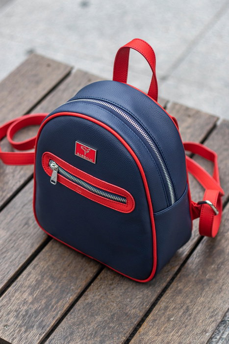 Zoozie Bags Oslo - Azul marino y rojo Zoozie Bags Oslo - Azul marino y rojo